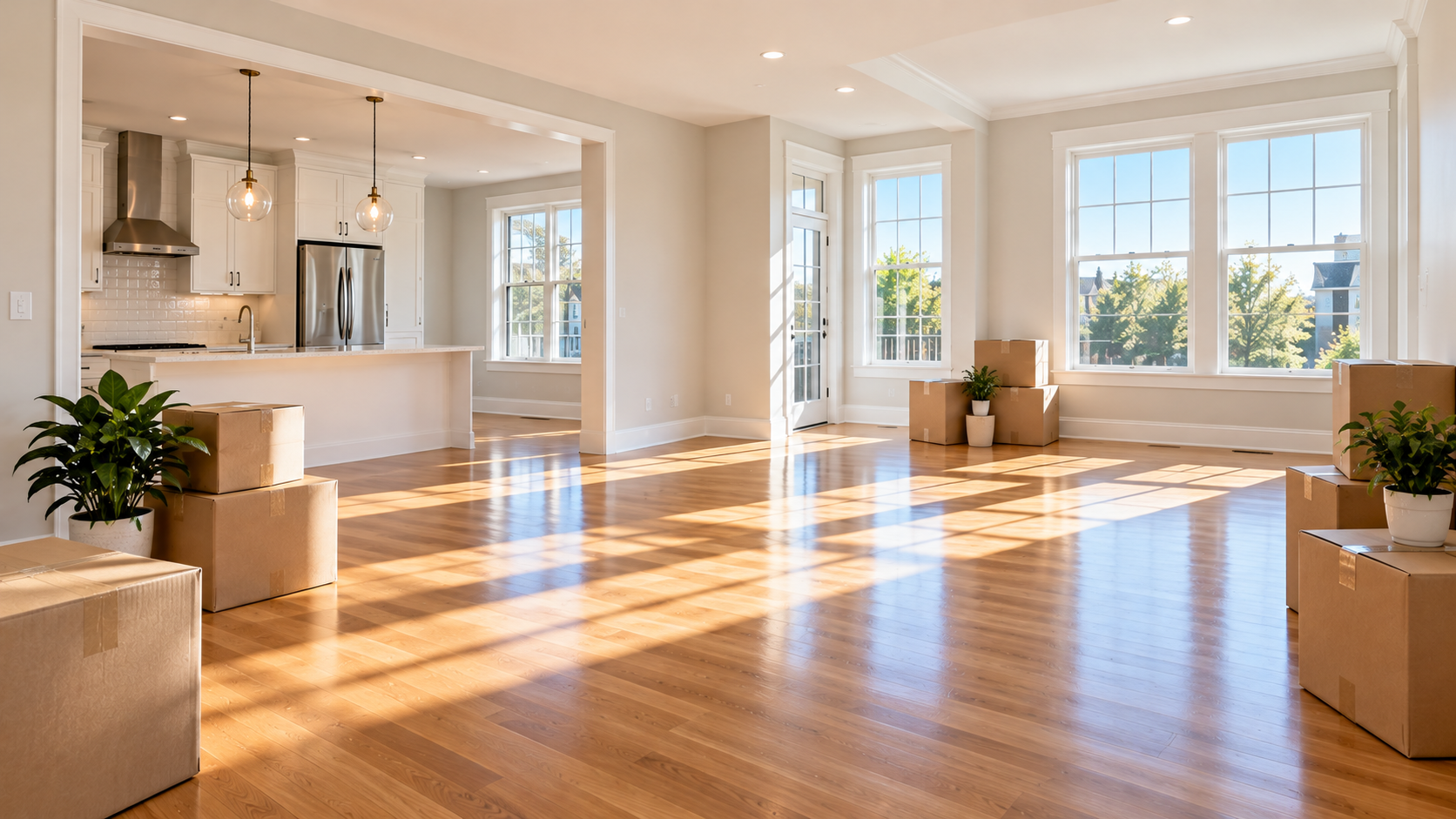 House cleaning in a Greater Move-out cleaning of an empty apartment in the Boston area, MassachusettsBoston home, Massachusetts